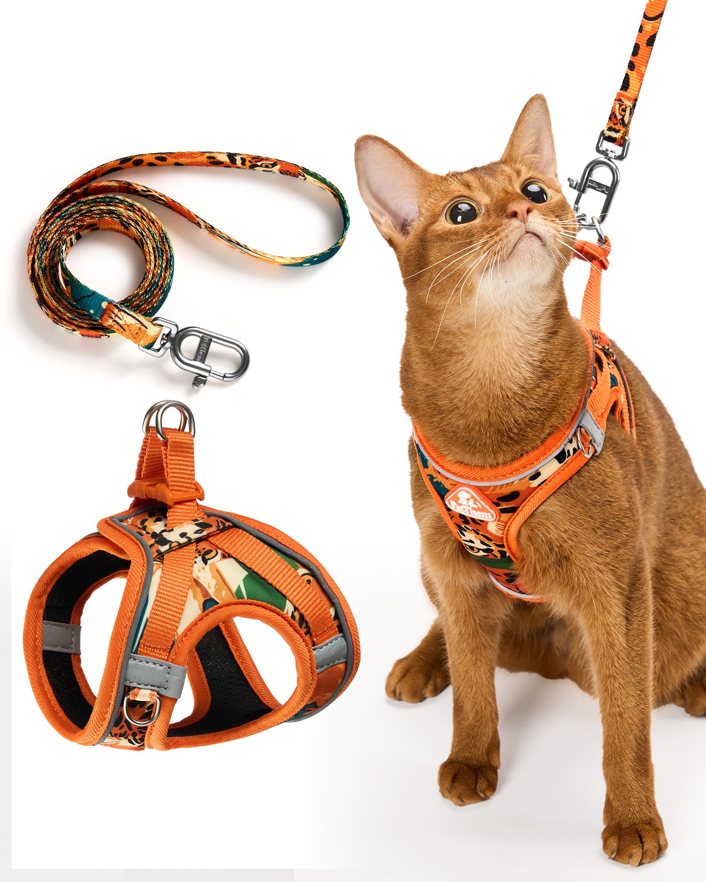 Step-in Escape Proof Cat Vest and Leash Set