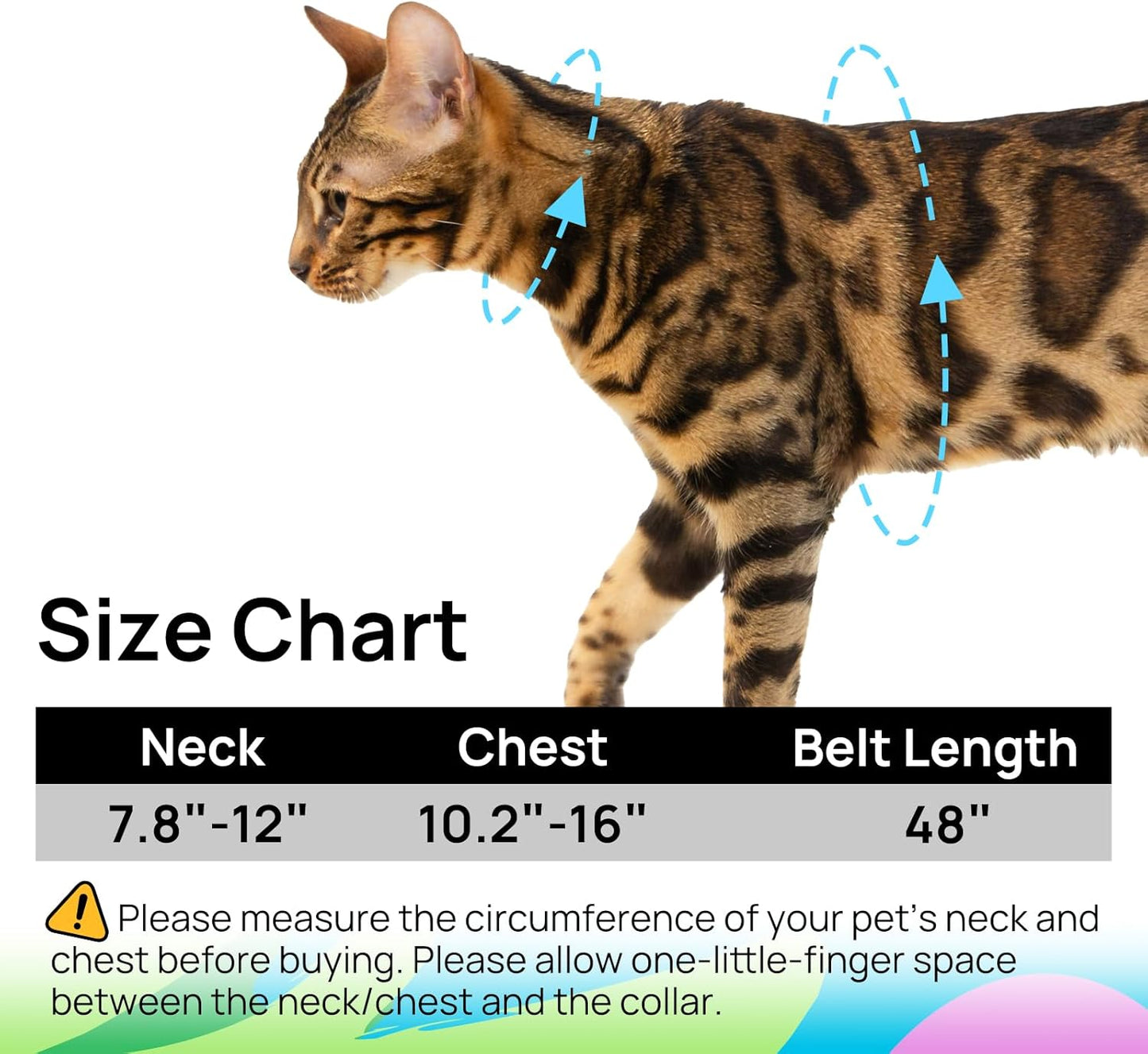 Escape Proof Cat Harness and Leash Set