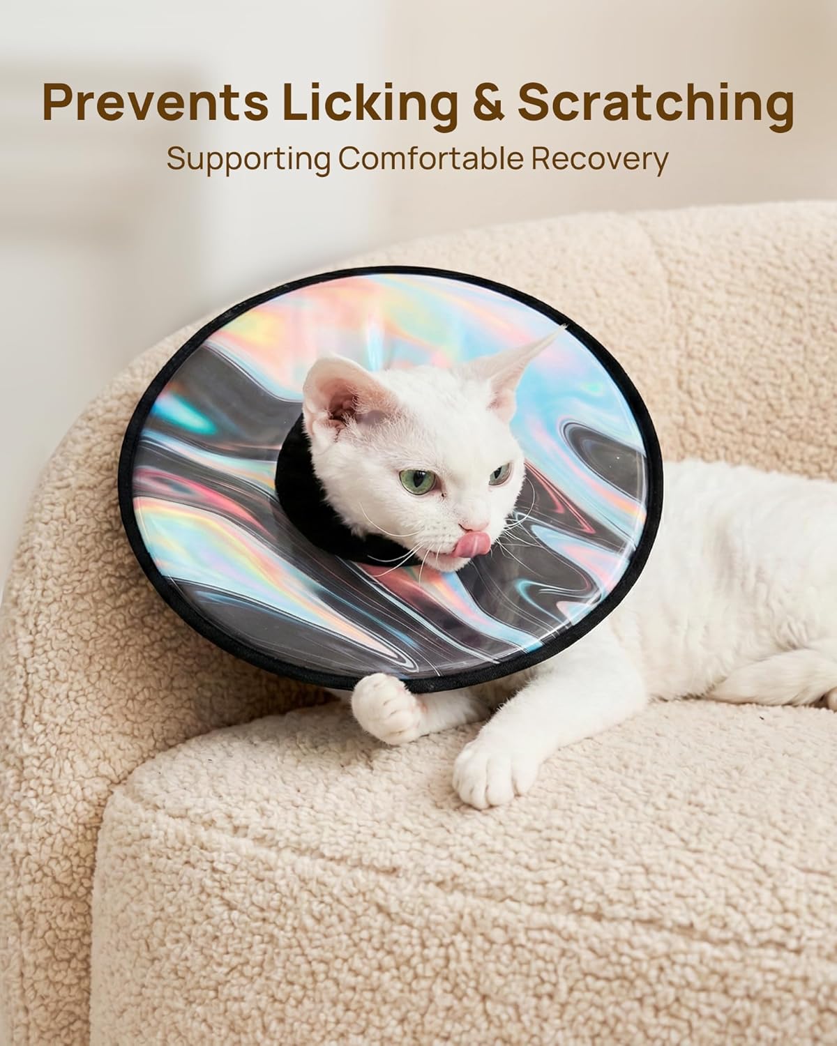 Adjustable Soft Cat Cone Collar