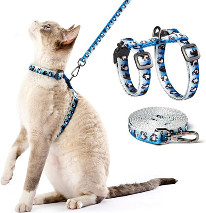 Escape Proof Cat Harness and Leash Set