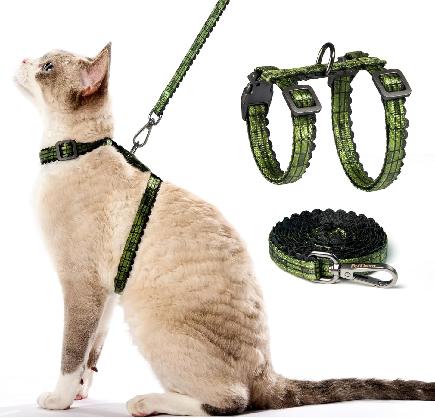 Escape Proof Cat Harness and Leash Set